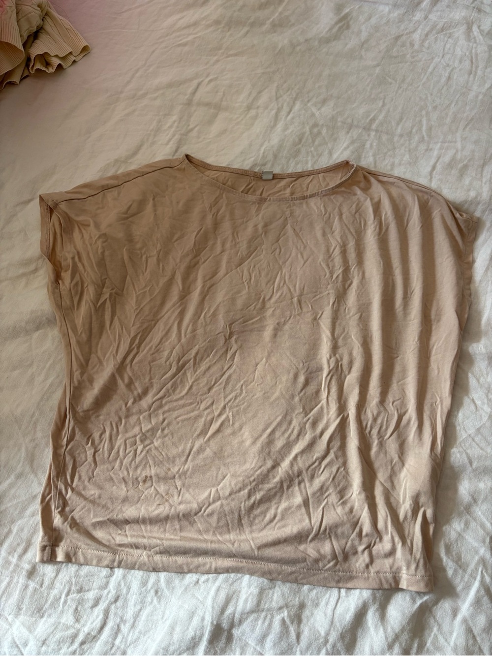 Women's Soft Crewneck Top in Light pink
